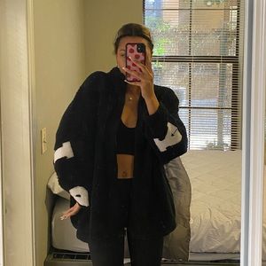 pacsun playboy teddy fleece